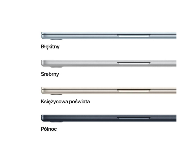Apple MacBook Air M5/16GB/1TB/Mac OS Błękitny 10R GPU - 1506315 - zdjęcie 4